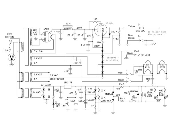 Power Supply Schematic